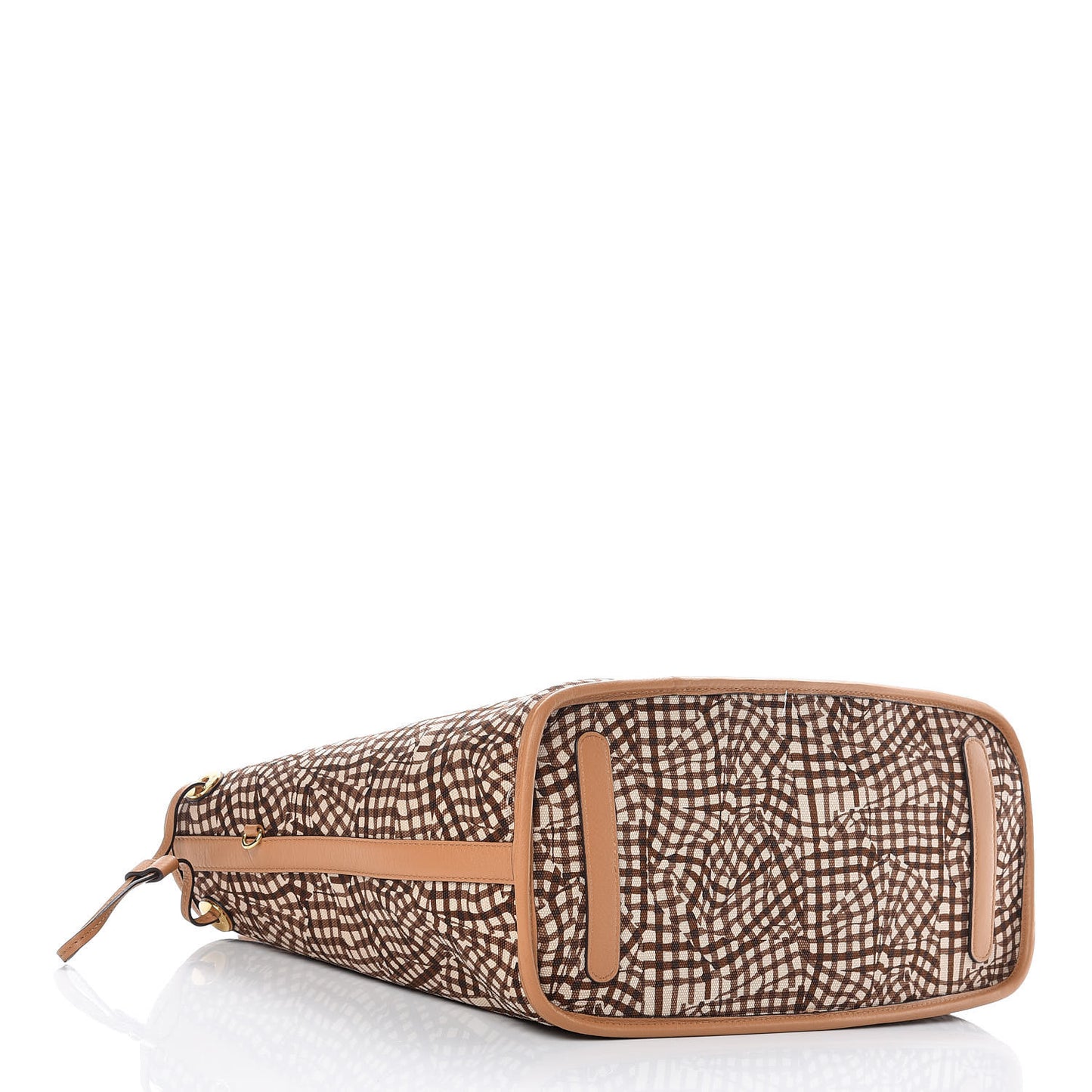 Visetos Medium Liz Reversible Shopper Tote Cognac