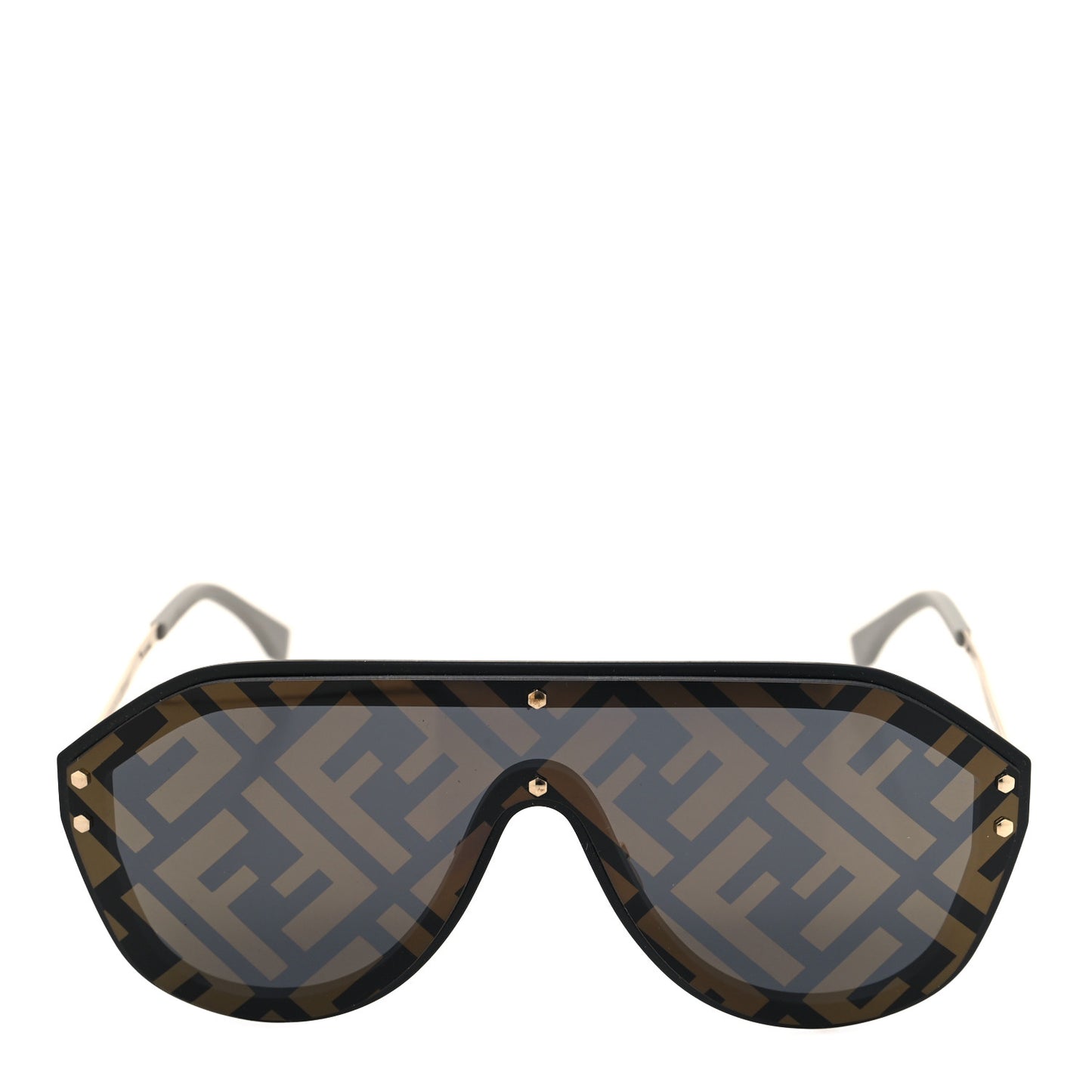 FF Fabulous Shield Sunglasses FF M0039/G/S Brown