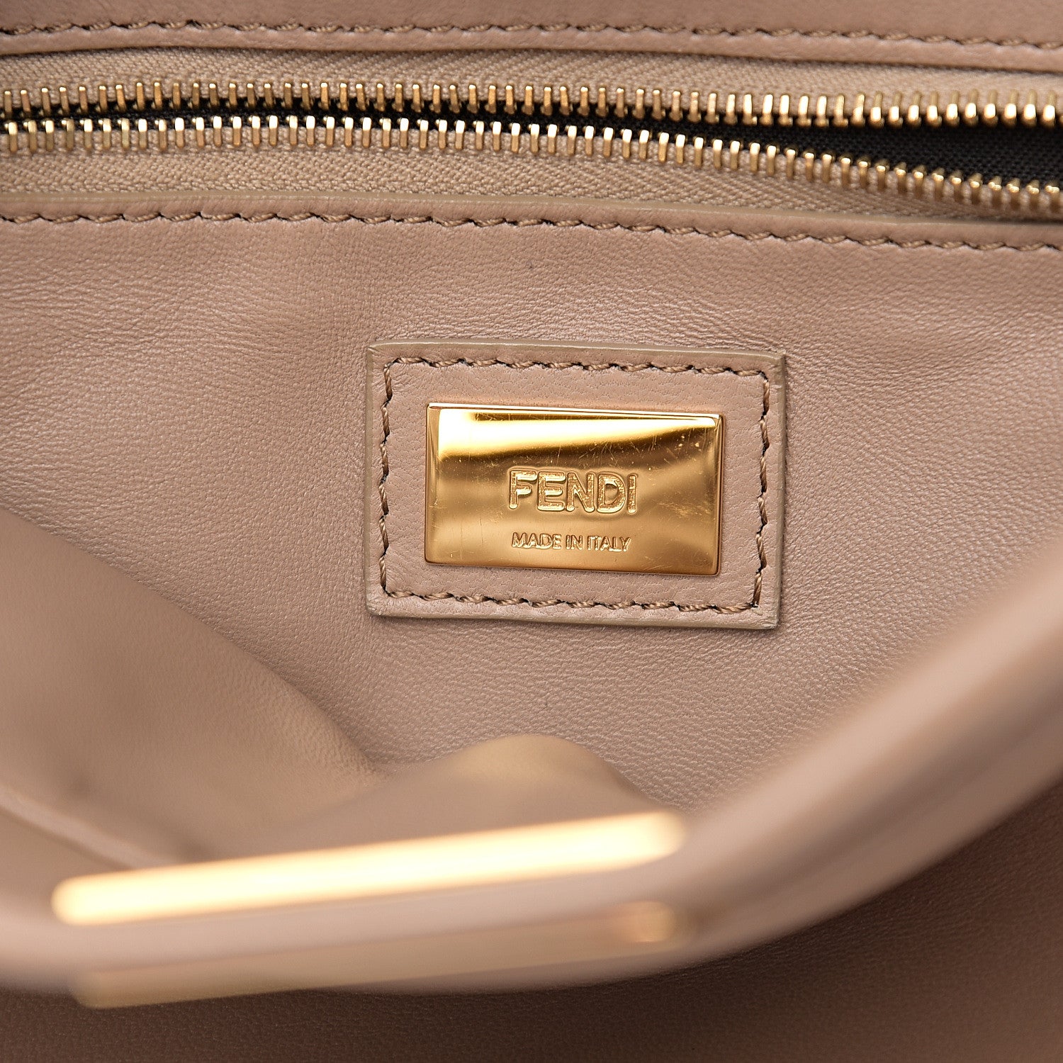 Fendi Nappa Mini Peekaboo Iconic Satchel Ratmusquet 5 of 8