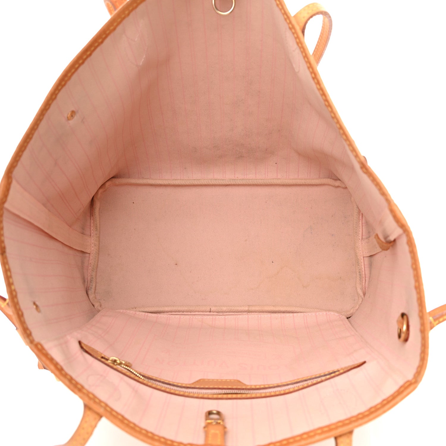 Louis Vuitton Damier Azur Neo Neverfull MM Rose Ballerine 5 of 25