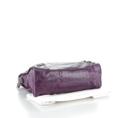 Balenciaga Agneau Classic Hardware City Raisin 4 of 8