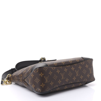 Louis Vuitton Monogram Odeon MM Black 3 of 10