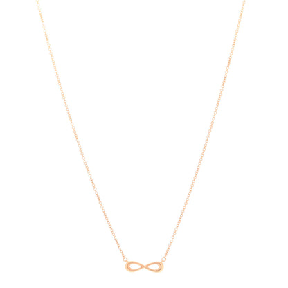 Tiffany 18K Yellow Gold Infinity Pendant Necklace 1 of 5