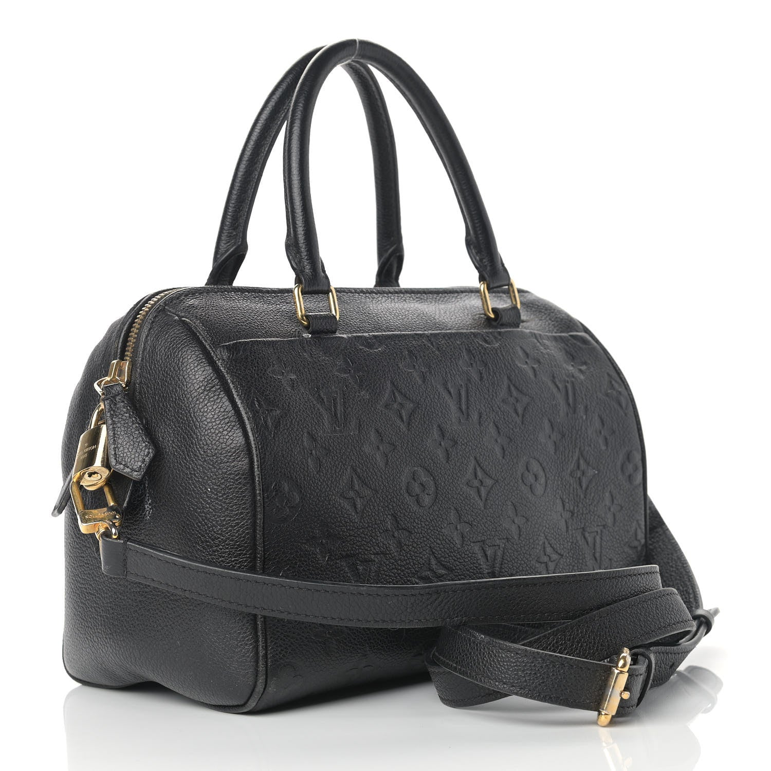 Louis Vuitton Empreinte Speedy Bandouliere 25 NM Black 3 of 25