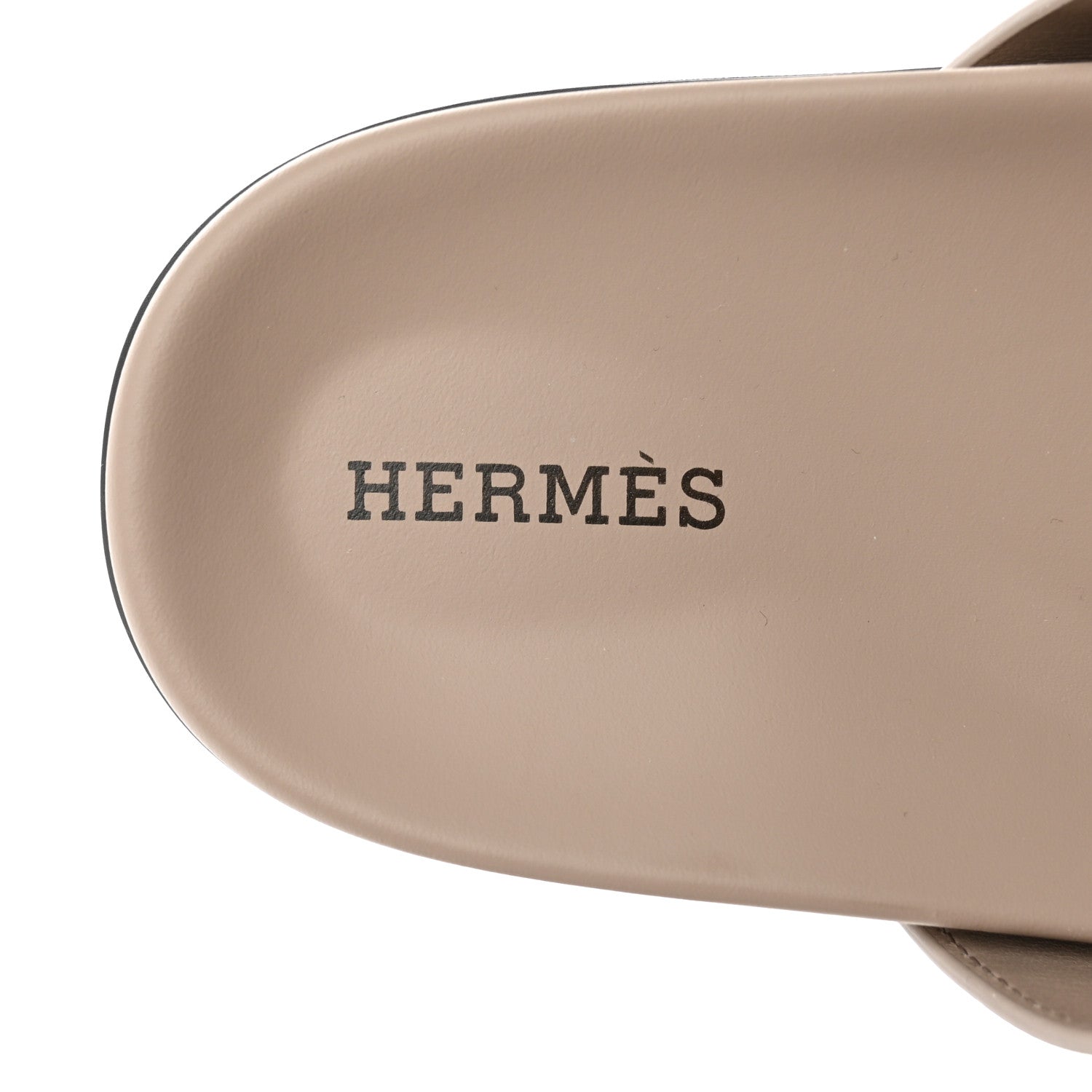 Hermes Calfskin Womens Chypre Sandals 36 Beige Mastic 6 of 9