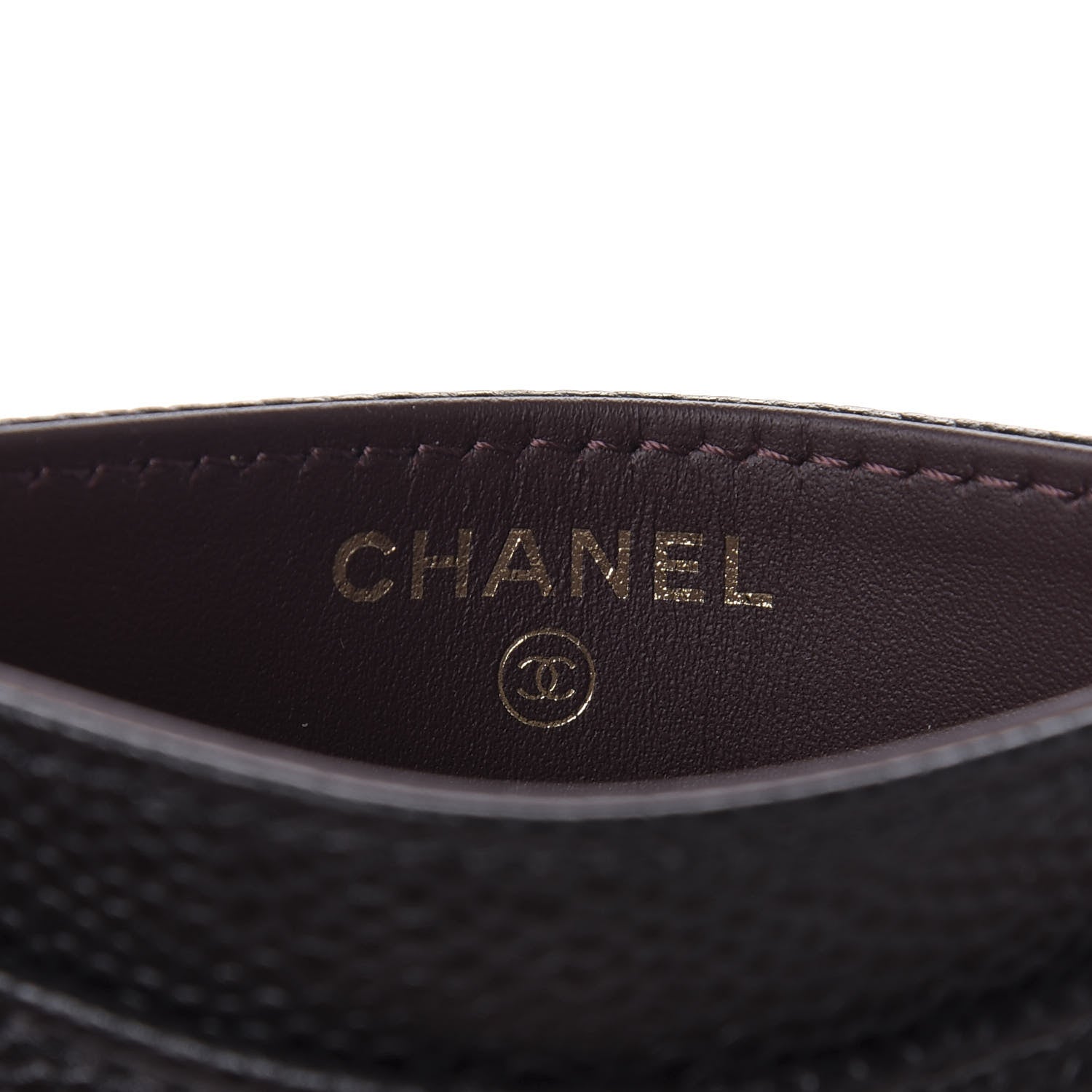 Chanel Caviar Quilted Card Holder Black 6 of 9