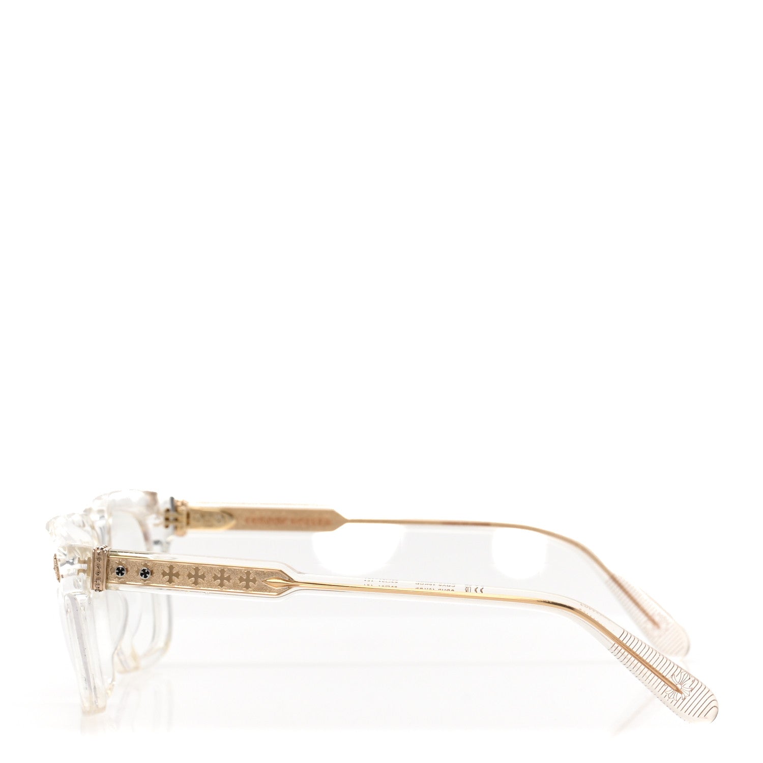 Chrome Hearts Acetate Ambidixtrous Iridescent Glasses Transparent 3 of 7