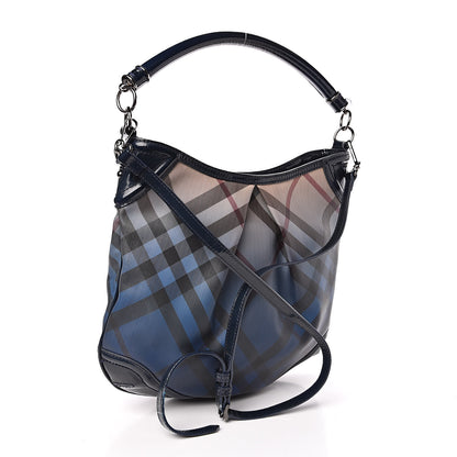 Burberry Nova Pop Degrade Medium Craigwell Hobo Jet Blue 3 of 13