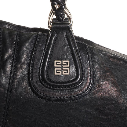 Givenchy Wrinkled Lambskin Large Chain Wrap Nightingale Black 9 of 10