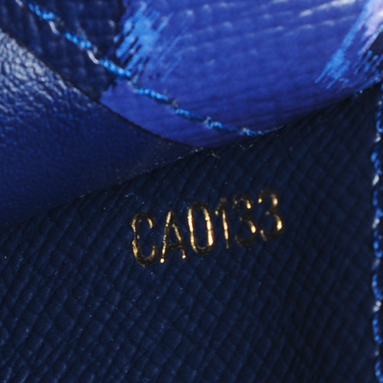 Louis Vuitton Monogram Articles de Voyage Ikat Insolite Wallet Grand Blue 7 of 7