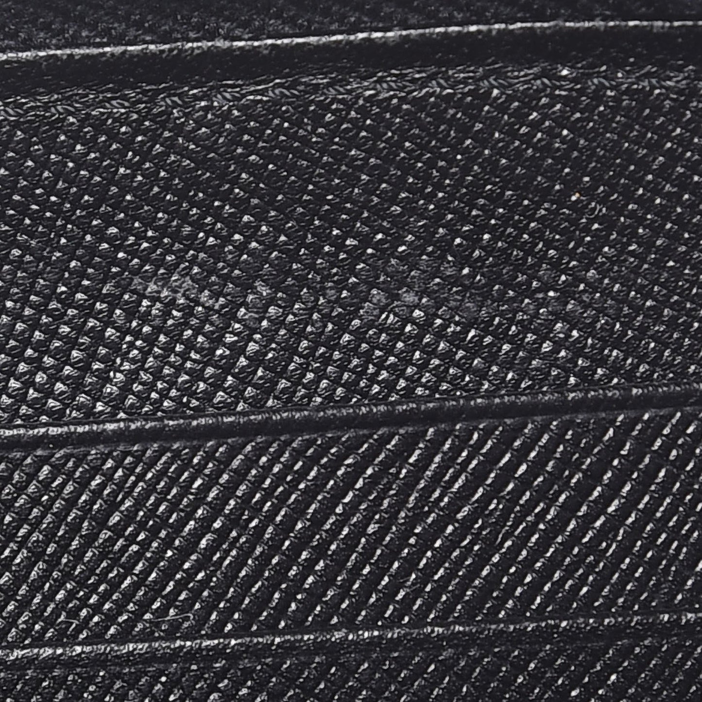 Saffiano Zip Around Wallet Black
