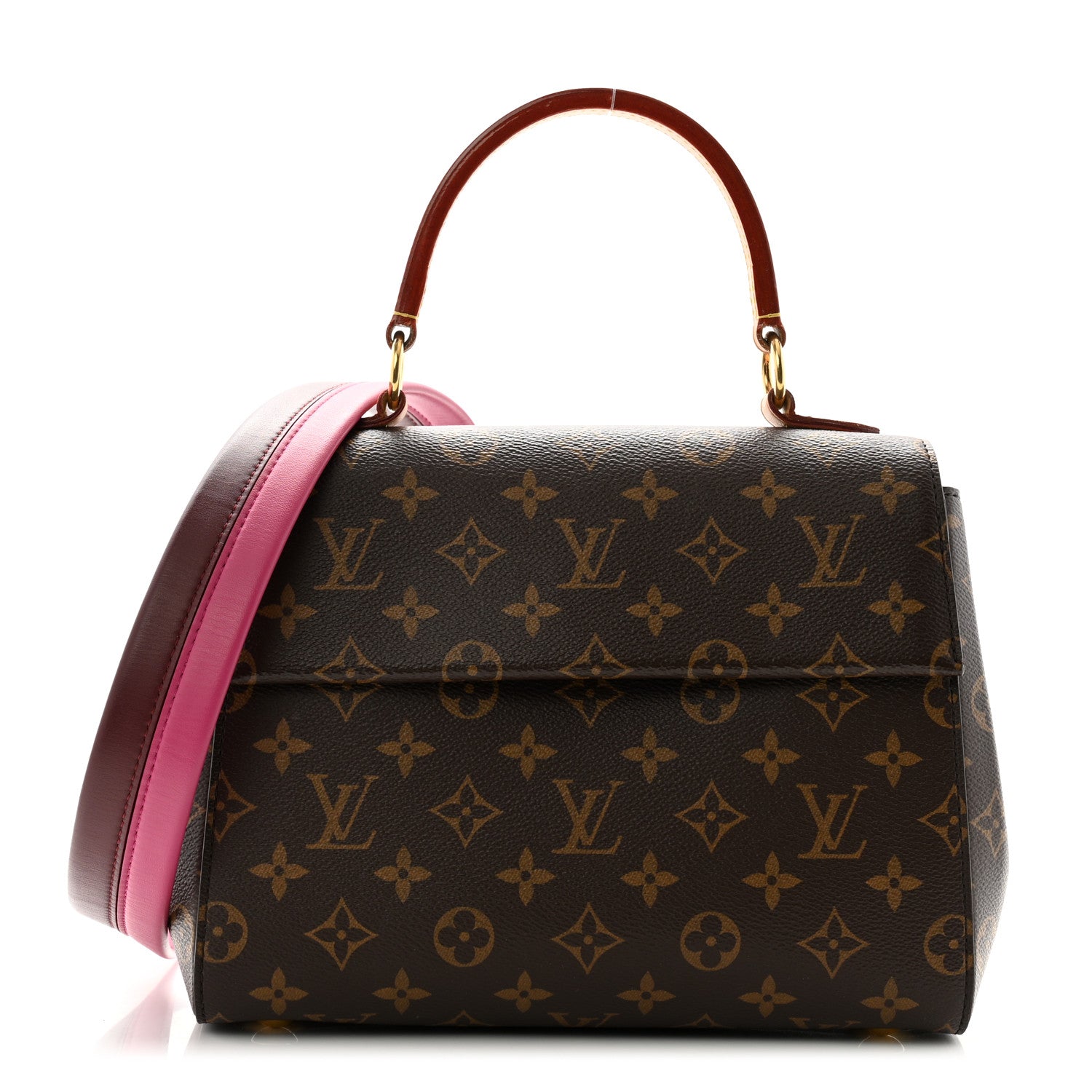 Louis Vuitton Monogram Cluny BB Bordeaux Fuchsia 1 of 12