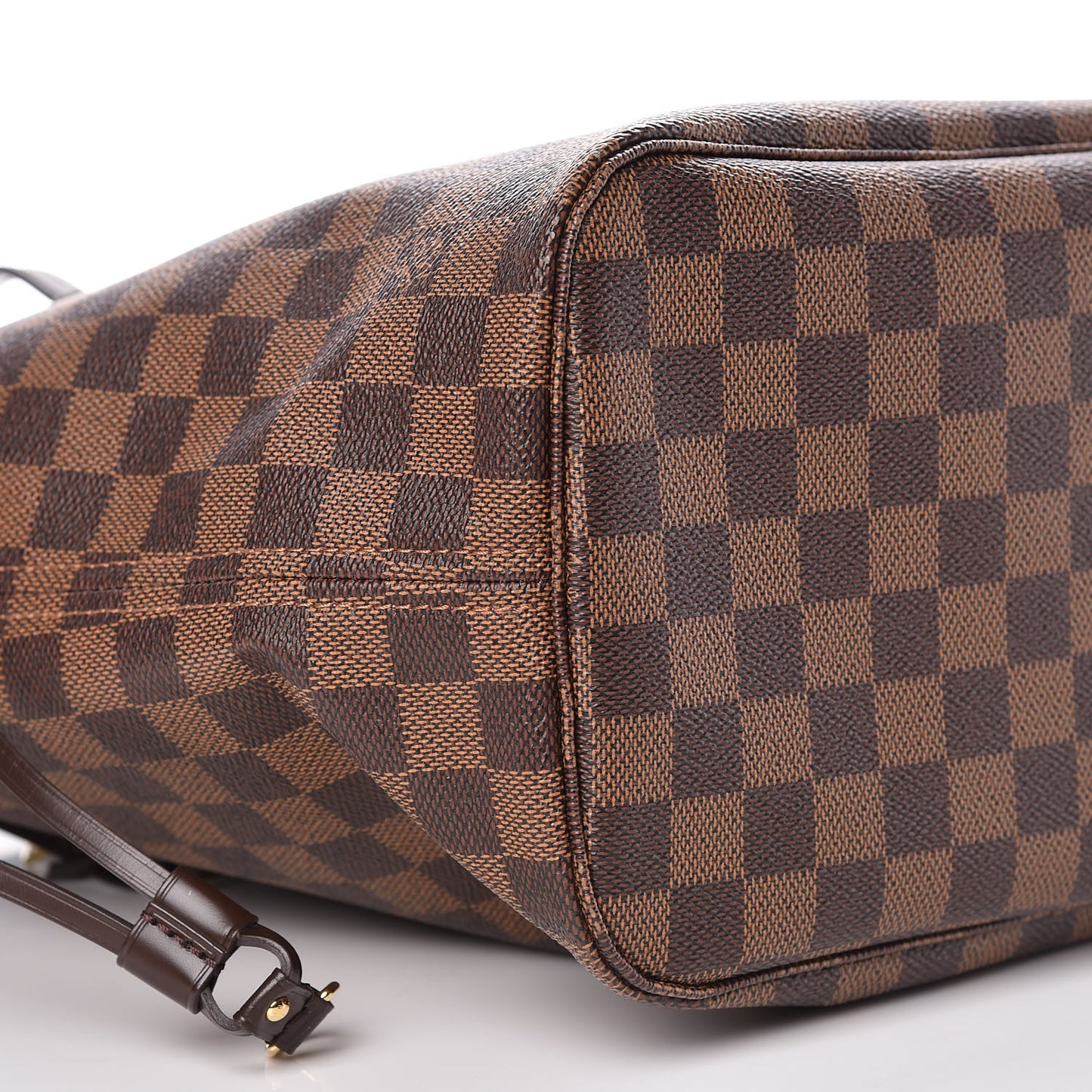 Damier Ebene Neo Neverfull MM Rose Ballerine