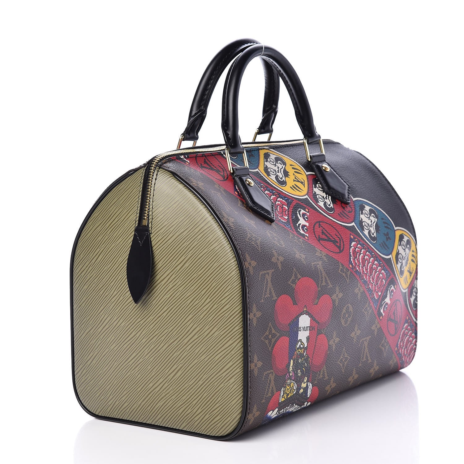 Louis Vuitton Monogram Kabuki Speedy 30 3 of 13