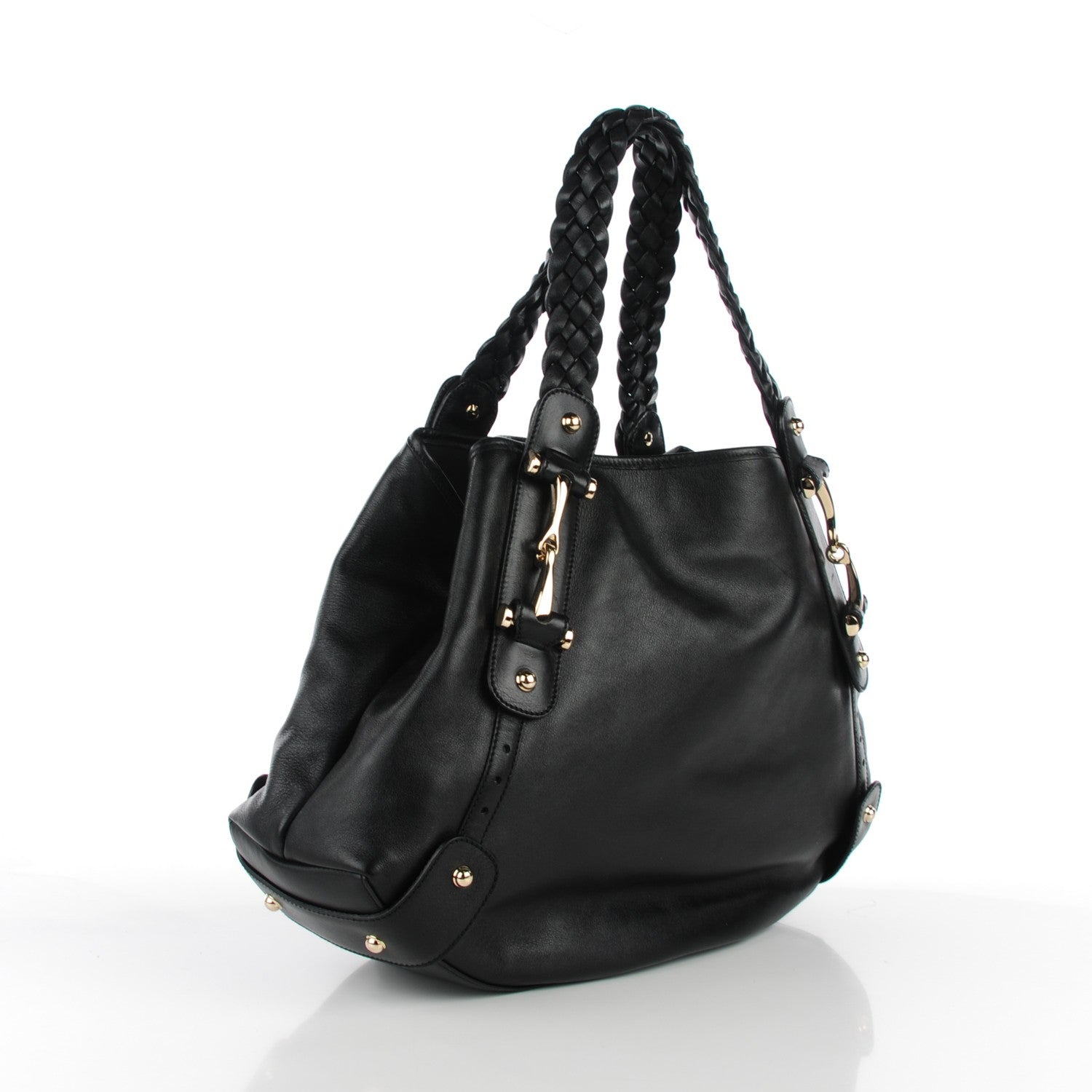 Gucci Calfskin Medium Pelham Shoulder Bag Black 3 of 7