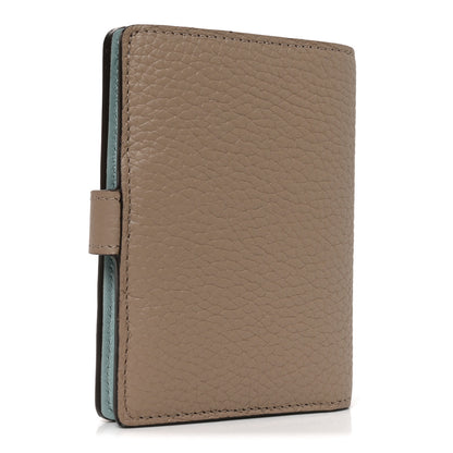 Louis Vuitton Taurillon Capucines Vertical Compact Wallet Galet Grey 3 of 6