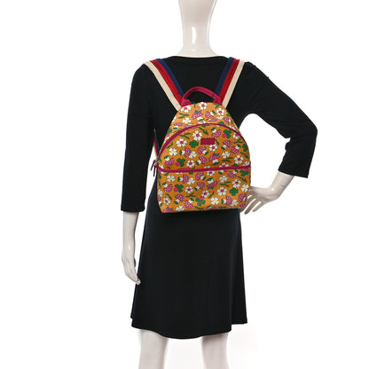 Gucci Canvas Childrens Flower Mushroom Print Backpack 2 of 12