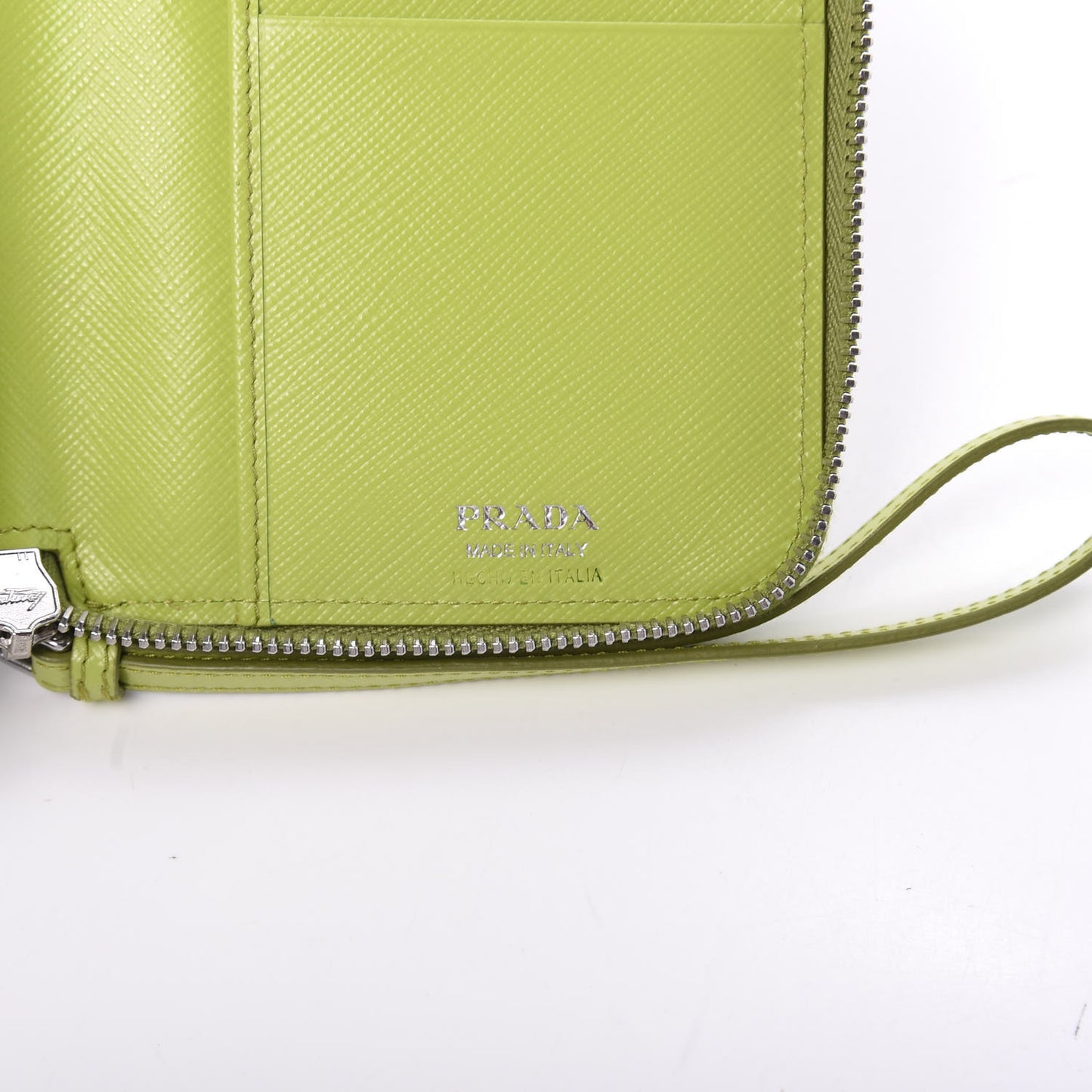 Saffiano Watermelon Print Phone Wristlet Wallet Erba