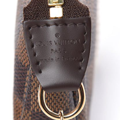 Louis Vuitton Damier Ebene Mini Pochette Accessories 6 of 7