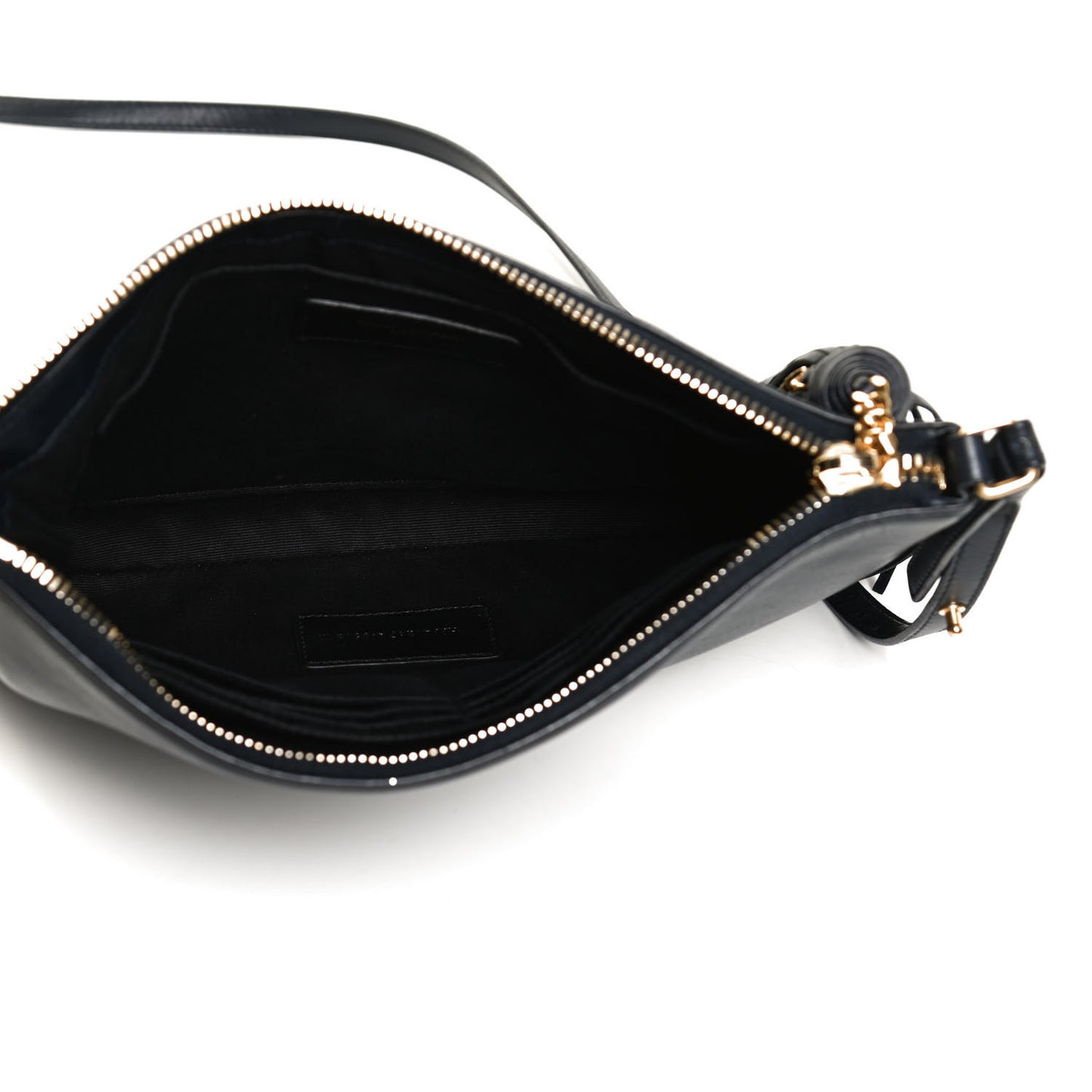 Calfskin Teen Monogram Crossbody Bag Blue