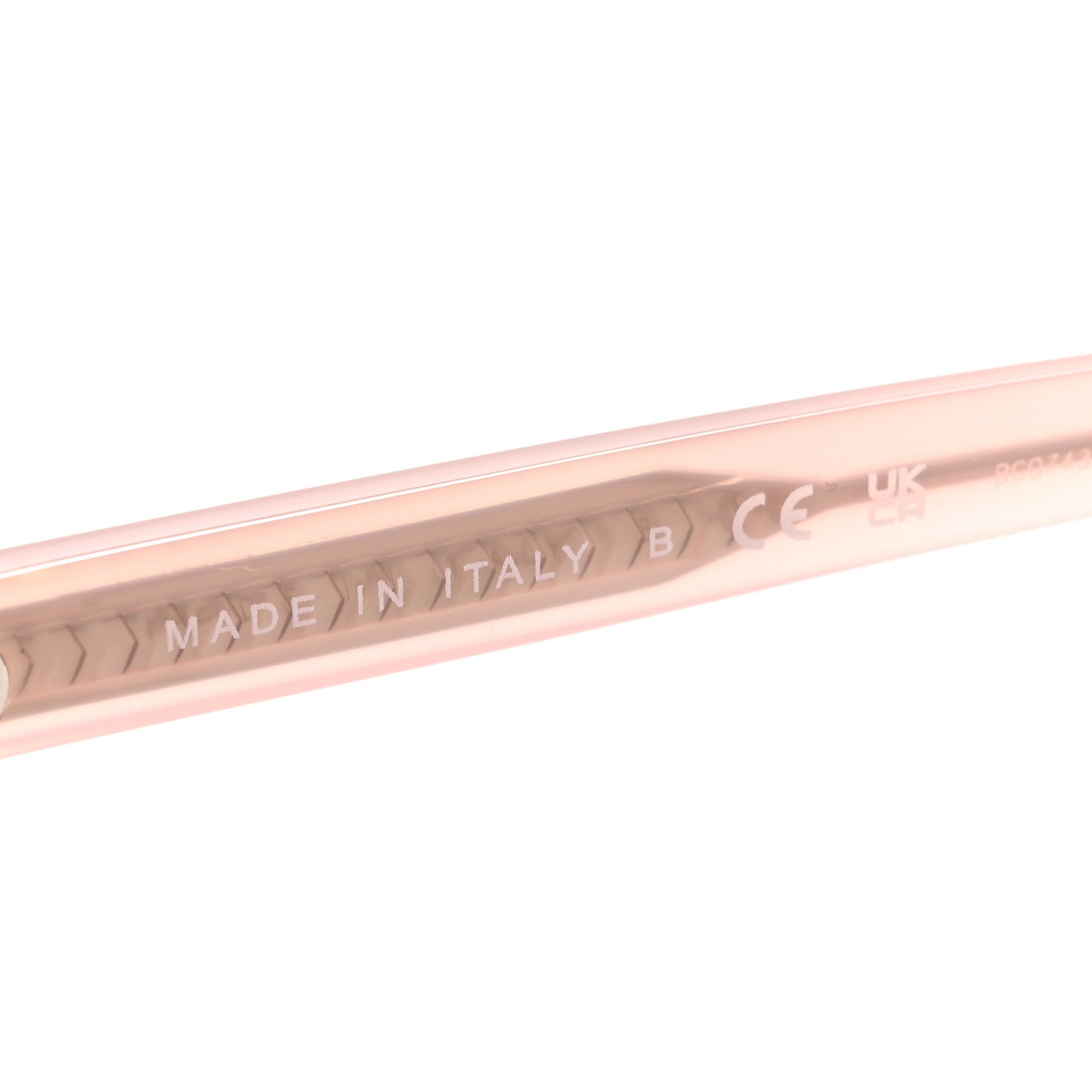 Acetate Square Sunglasses 5505 Light Pink