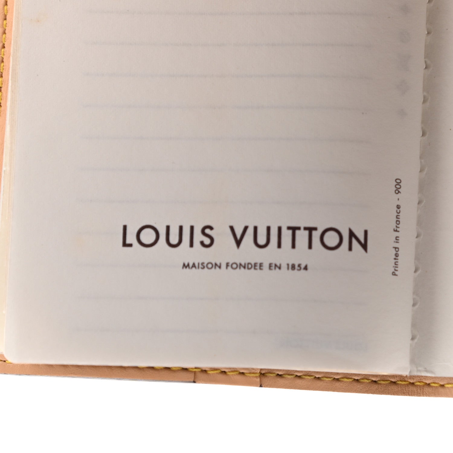 Louis Vuitton Monogram Cherry Blossom Carnet de Bal Mini Agenda Cover Brown 7 of 8