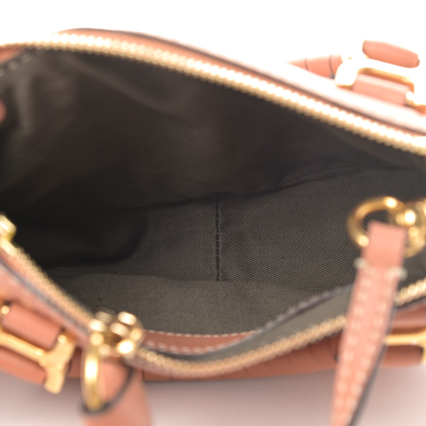 Calfskin Mini Marcie Satchel Muted Brown