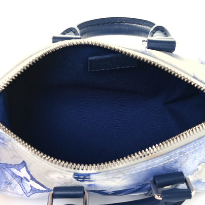 Louis Vuitton Monogram Watercolor Keepall XS Blue 5 of 10