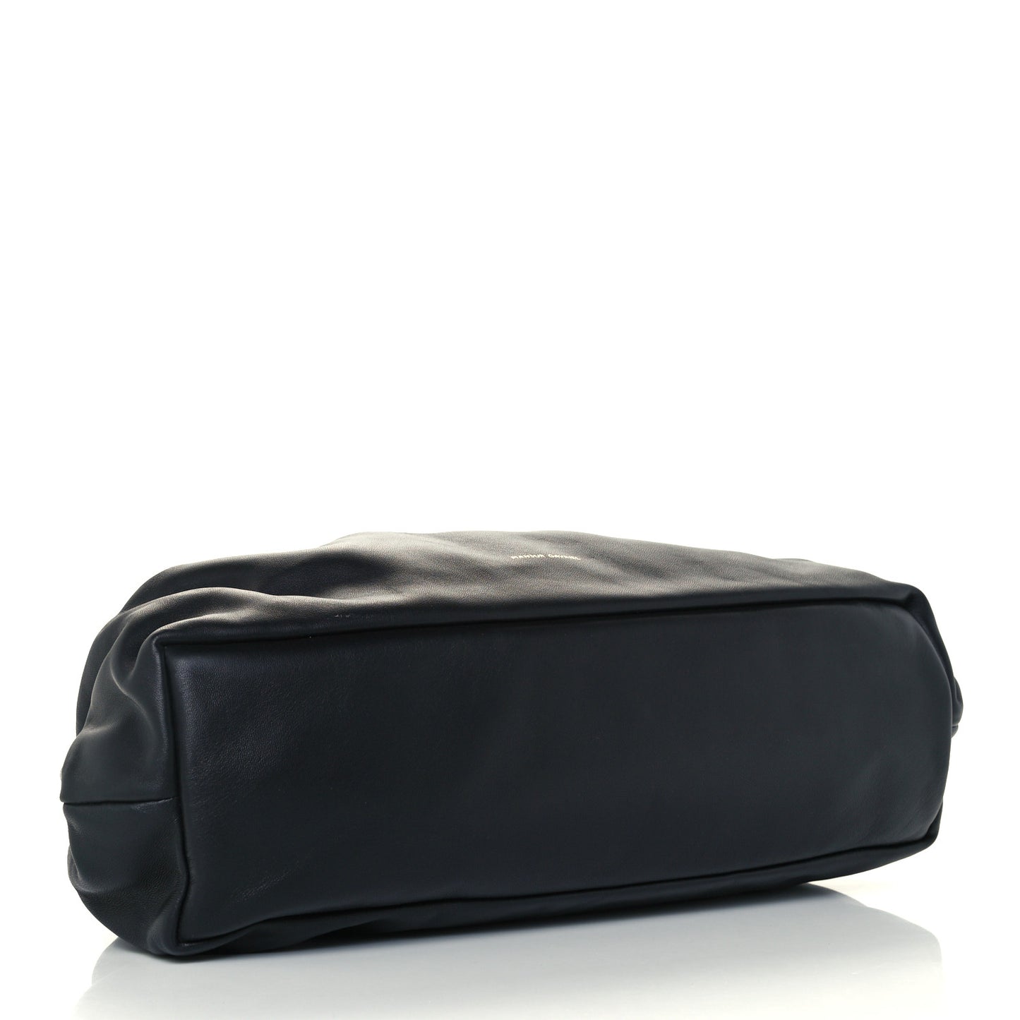 Lambskin Cloud Clutch Black Flamma