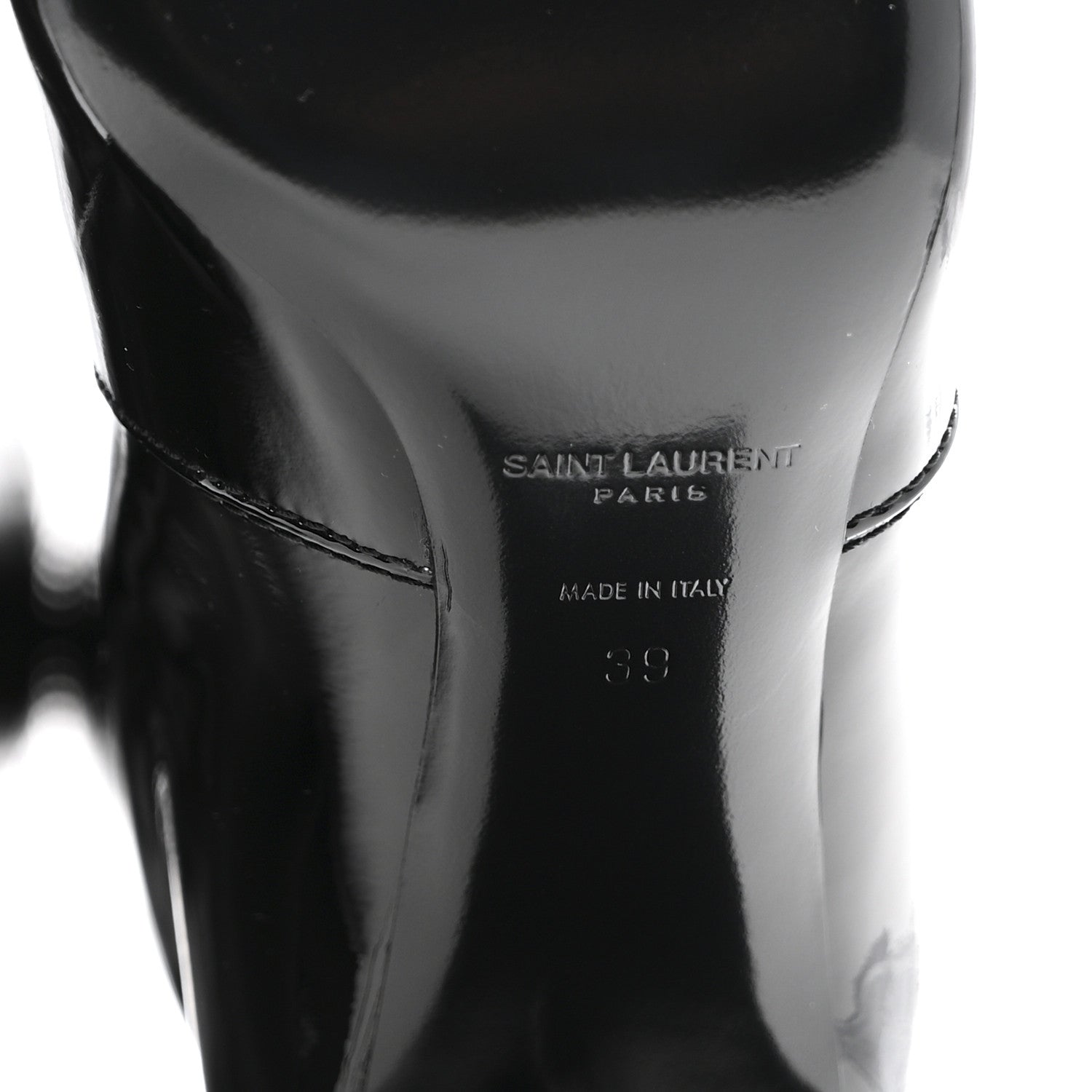 Saint Laurent Vernice Grupy Who 70 Boots 39 Black 6 of 10