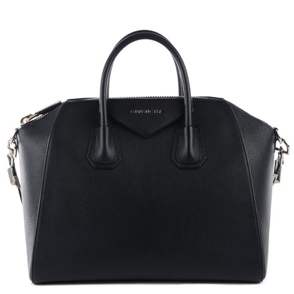 Givenchy Sugar Goatskin Medium Antigona Midnight Blue 1 of 11
