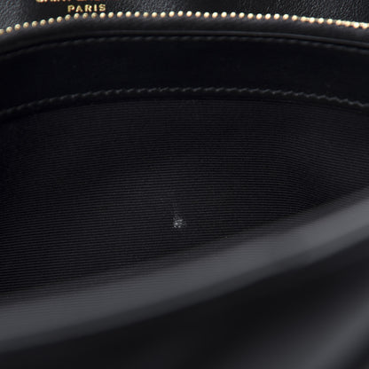 Saint Laurent Calfskin Y Quilted Monogram Medium Loulou Chain Satchel Black 8 of 12