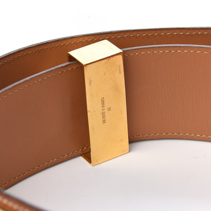 Hermes Courchevel Collier De Chien CDC Belt 65 Gold 6 of 9