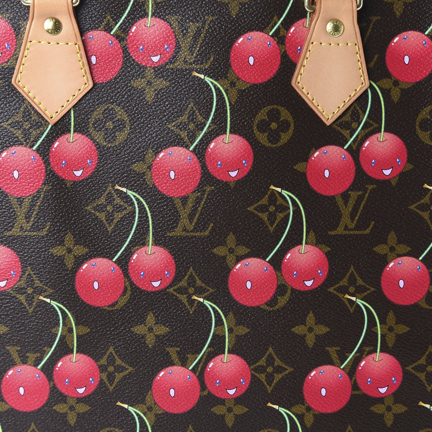 Monogram Cerises Sac Plat