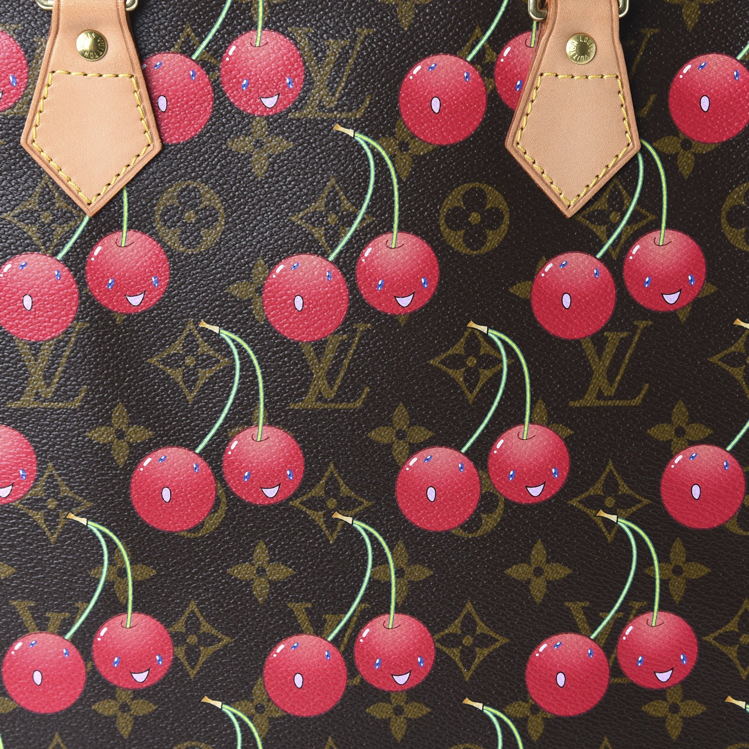 Louis Vuitton Monogram Cerises Sac Plat 9 of 9