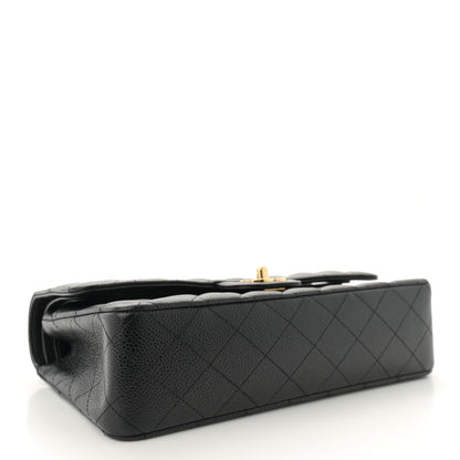 Chanel Caviar Quilted Medium Double Flap Black 4 of 11