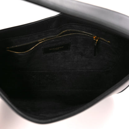 Saint Laurent Smooth Calfskin Le 5 A 7 Hobo Black 5 of 9