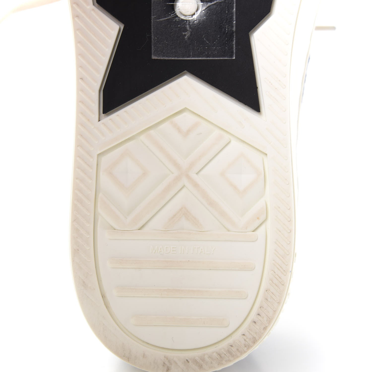 Christian Dior Canvas Oblique Walk'N'Dior Low Top Sneakers 36.5 Deep Blue 9 of 10