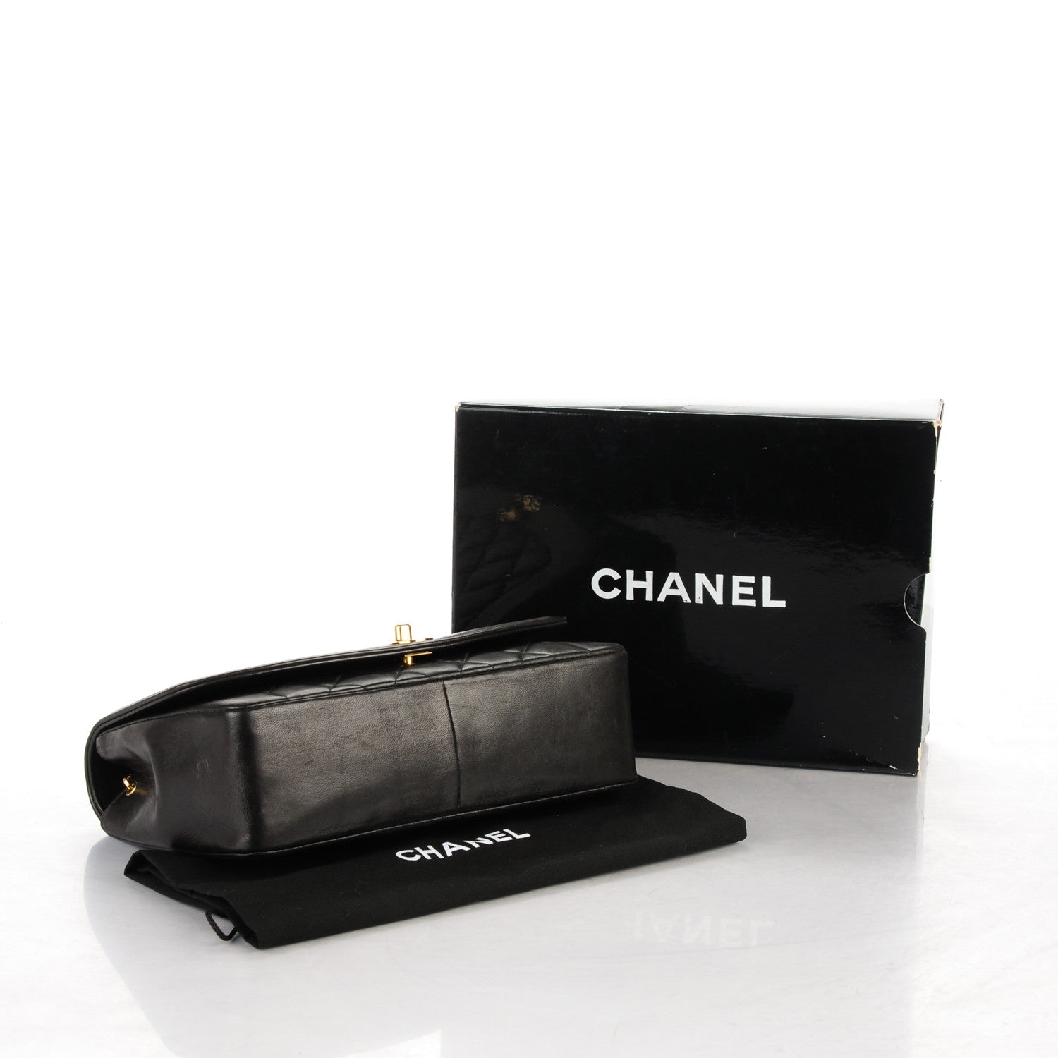 Chanel Lambskin Medium Single Flap Black 4 of 8