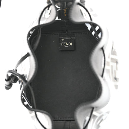 Fendi TPU FF Vitello Grace F is Fendi Grande Mon Tresor Bucket Bag Black 5 of 10
