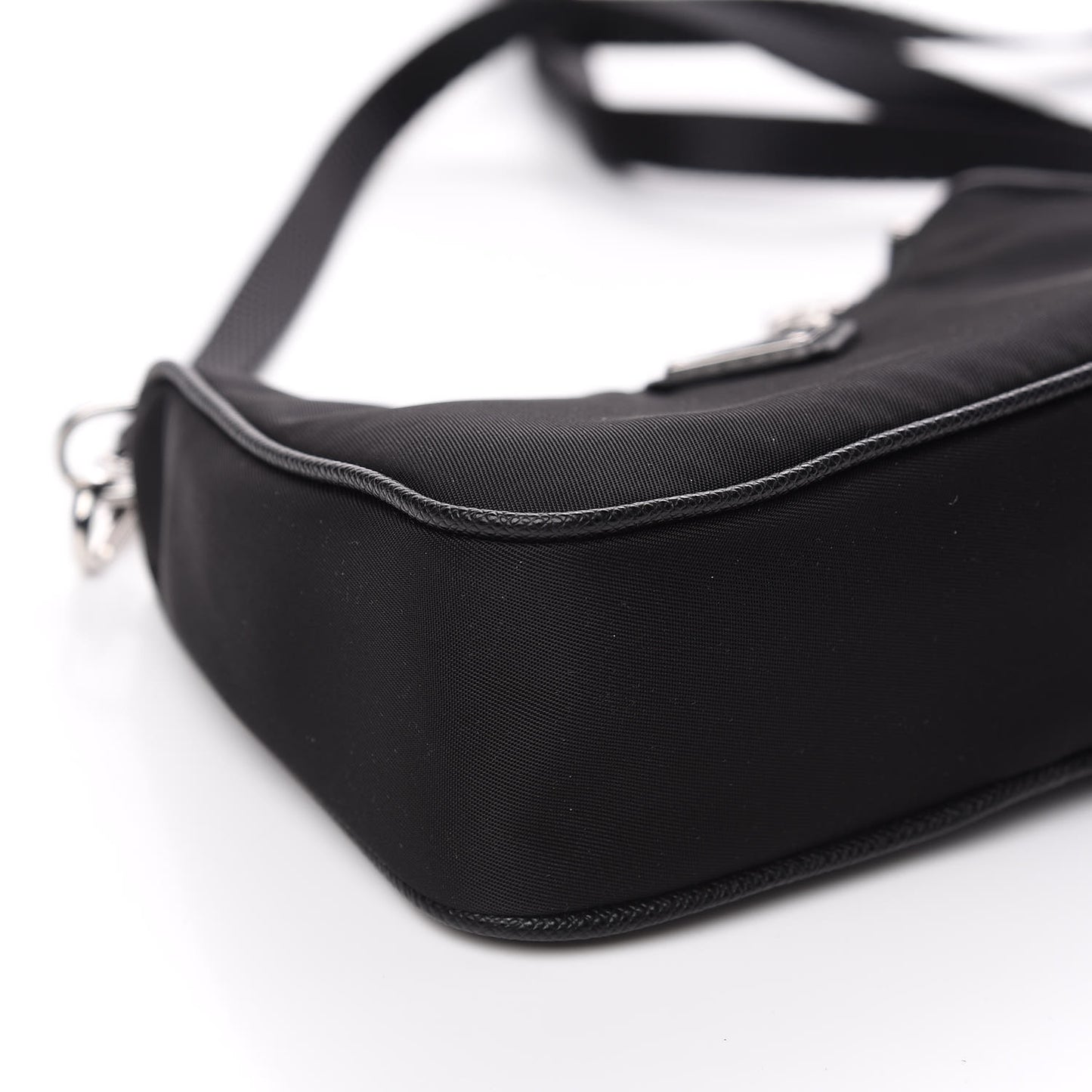 Tessuto Nylon Mini Re-Edition 2000 Shoulder Bag Black