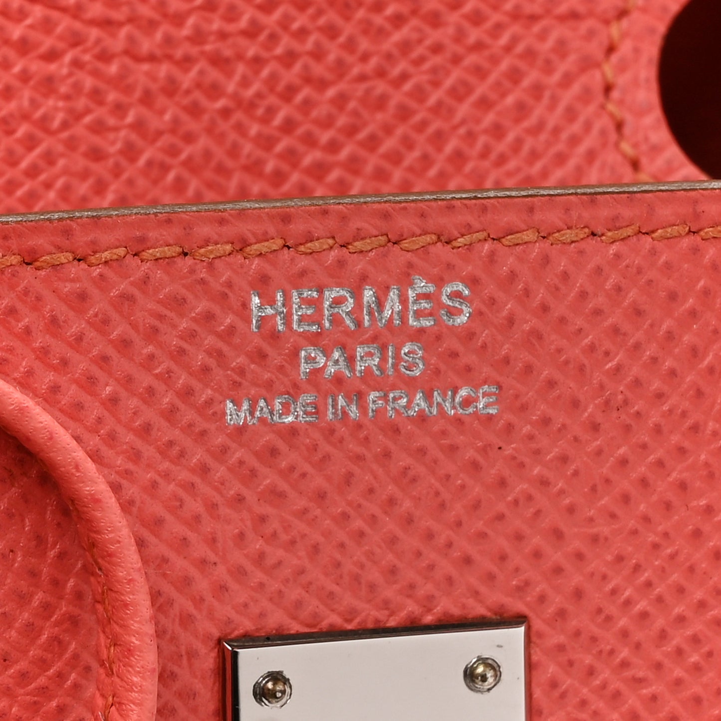 Epsom Birkin 25 Flamingo