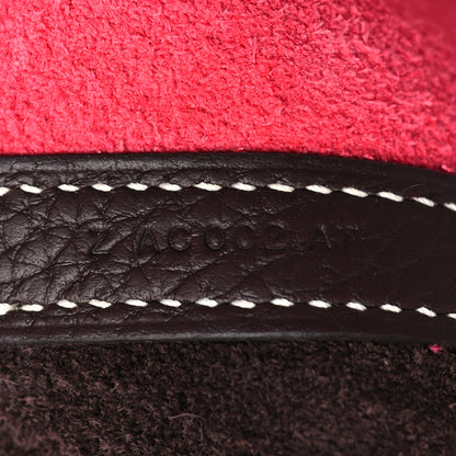 Hermes Taurillon Clemence Casaque Picotin Lock 18 PM Rouge Sellier Framboise 7 of 10