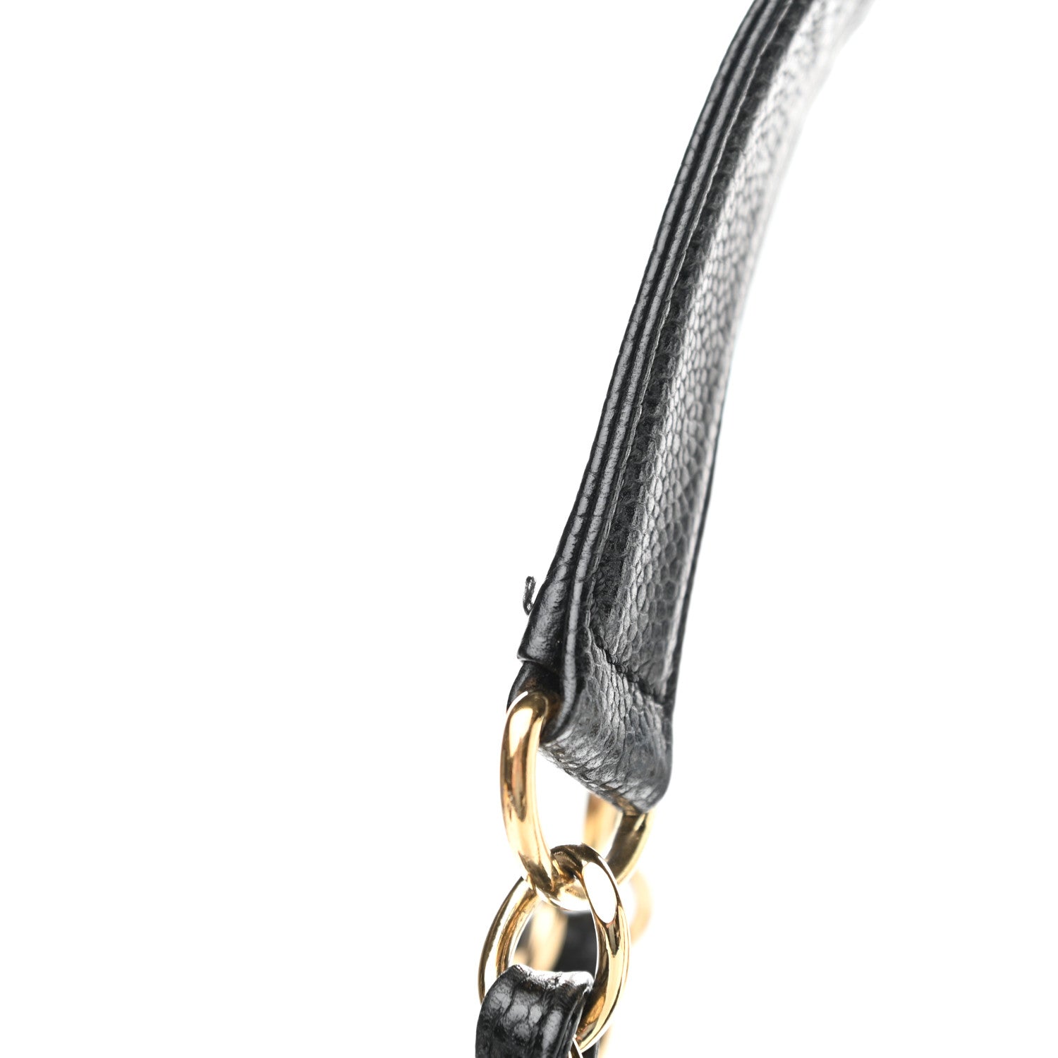 Chanel Caviar Quilted Petit Shopping Tote PST Black 11 of 12