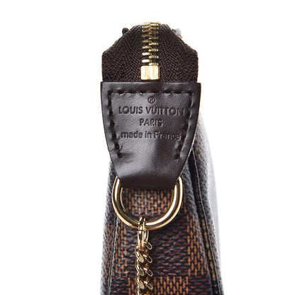 Louis Vuitton Damier Ebene Mini Pochette Accessories 7 of 8