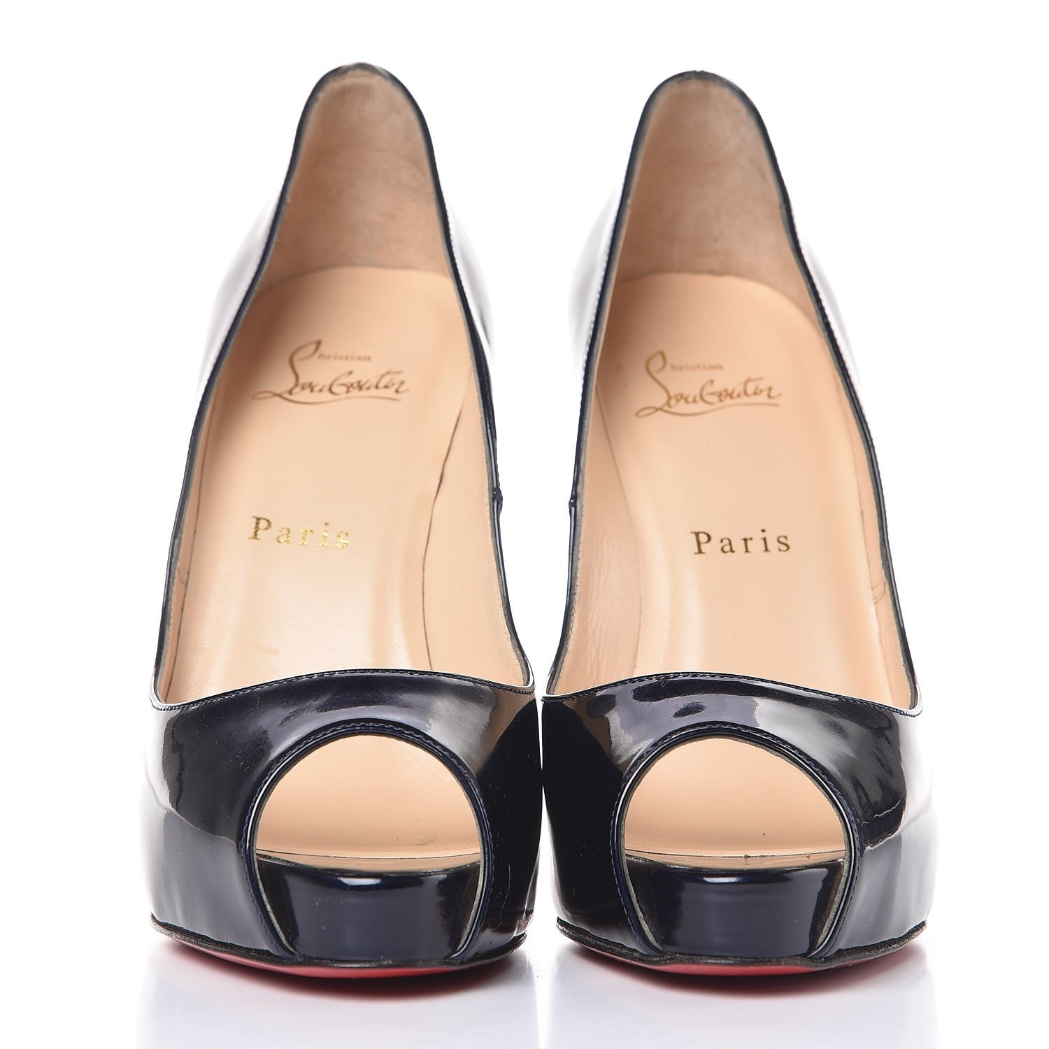 Christian Louboutin Patent Very Prive 120 Pumps 37.5 Night 2 of 8