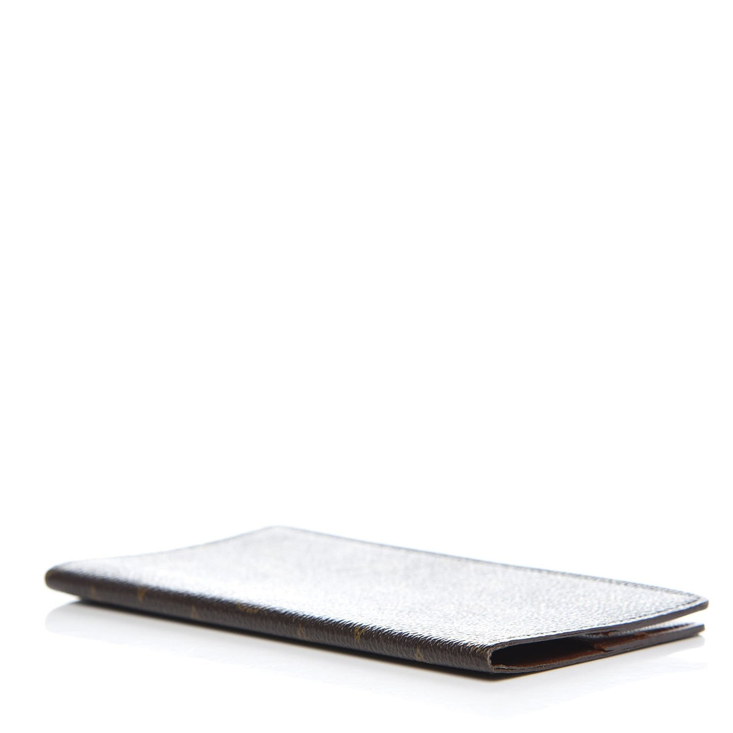 Monogram Simple Checkbook Holder Wallet Cover
