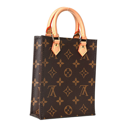 Louis Vuitton Monogram Petit Sac Plat 2 of 5