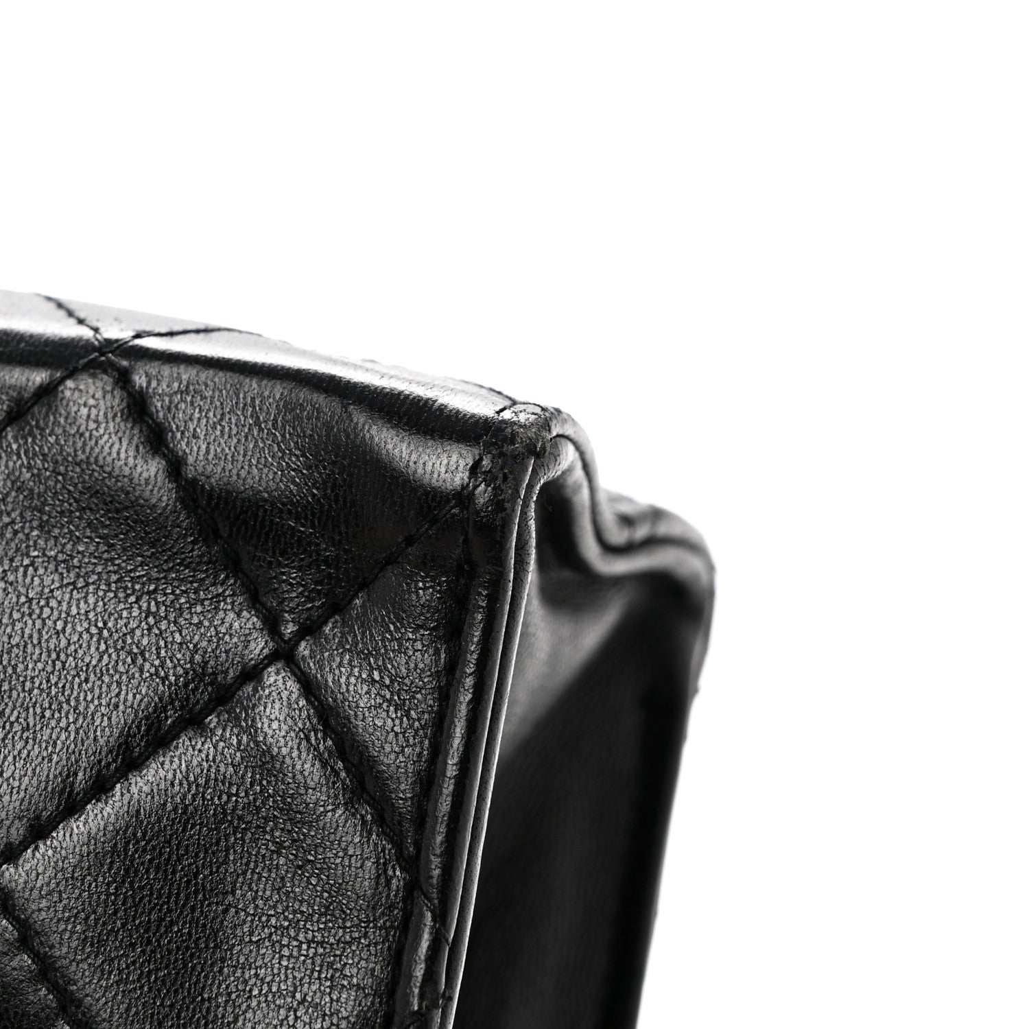 Chanel Lambskin Quilted Envelope Flap Black 16 of 18