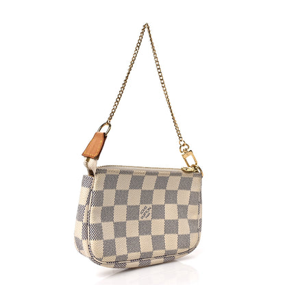 Louis Vuitton Damier Azur Mini Pochette Accessories 2 of 8